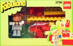 LEGO Fabuland 3796 Patricia Piglet at her Bakery