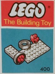 LEGO System 400 Small Wheels with Axles (The Building Toy)