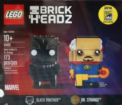 LEGO BrickHeadz 41493 Black Panther & Doctor Strange