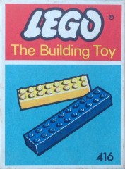 LEGO System 416 4 Sixteens 2 Twenties (The Building Toy)