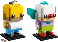 LEGO BrickHeadz 41632 Homer Simpson & Krusty the Clown