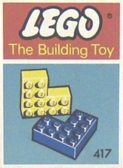LEGO System 417 Cornerbricks (The Building Toy)