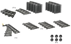 LEGO Trains 4206 9V Train Switching Track Collection