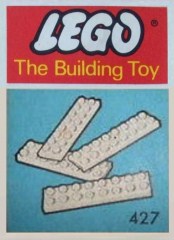 LEGO System 427 8 Pieces 2x8 (The Building Toy)