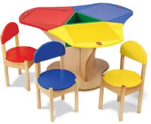 LEGO Gear 4509 3-Seat Playtable