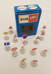 LEGO System 489 Traffic Signs