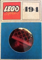 LEGO System 494 Gates and Fence, Red (System)