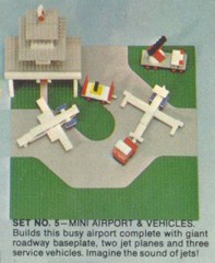 LEGO Samsonite 5 Mini-Wheel Model Maker Set 5 (Kraft Velveeta)