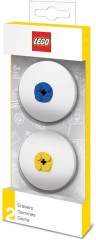 LEGO Gear 5005108 LEGO Erasers (Blue Yellow)
