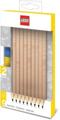 LEGO Gear 5005111 LEGO 9 Pack Graphite Pencils