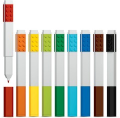 LEGO Gear 5005147 9 Pack Marker Set