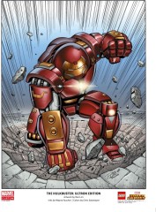 LEGO Gear 5005573 Custom Marvel Art Print