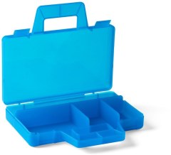 LEGO Gear 5005890 Transparent Blue Sorting Case To Go