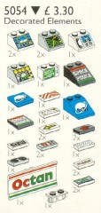 LEGO Service Packs 5054 Decorated Elements