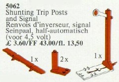 LEGO Service Packs 5062 Shunting Trip Posts and Signal 4.5 V