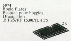 LEGO Service Packs 5074 Bogie Plates