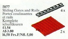 LEGO Сервиспак (Service Packs) 5077 Sliding Gates and Rails