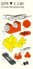 LEGO Service Packs 5078 Crane Accessories (Container Crane Set)