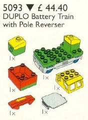 LEGO Сервиспак (Service Packs) 5093 Duplo Battery Train with Polarity Switch
