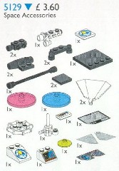 LEGO Service Packs 5129 Space Accessories (Exploriens)