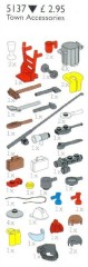 LEGO Сервиспак (Service Packs) 5137 Town Accessories