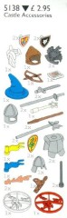 LEGO Service Packs 5138 Castle Accessories