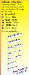 LEGO Service Packs 5144 Basic Bricks Black