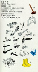 LEGO Service Packs 5157 Town and Space Tools