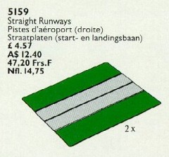 LEGO Service Packs 5159 Two Straight Airport Runways