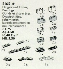 LEGO Service Packs 5165 Hinges, Couplings and Tilting Bearings