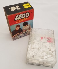 LEGO System 521 1 x 1 and 1 x 2 Plates (architectural hobby und modelbau version)