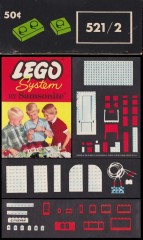 LEGO Samsonite 521_2 1 x 1 and 1 x 2 Plates 