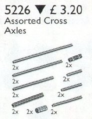 LEGO Сервиспак (Service Packs) 5226 Technic Assorted Cross Axles