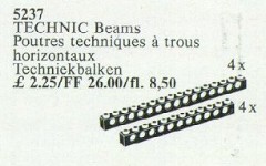 LEGO Service Packs 5237 8 Technic Beams Black