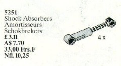 LEGO Service Packs 5251 Shock Absorbers Small