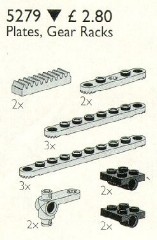 LEGO Сервиспак (Service Packs) 5279 Steering Elements, Plates and Gear Racks