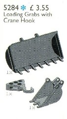 LEGO Service Packs 5284 Loading Grabs with Crane Hook