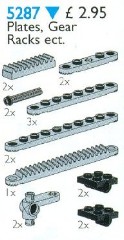 LEGO Service Packs 5287 Plates and Gear Racks