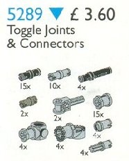 LEGO Service Packs 5289 Toggle Joints and Connectors
