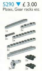 LEGO Service Packs 5290 Plates, Gear Racks