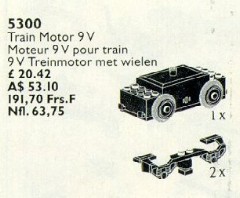 LEGO Сервиспак (Service Packs) 5300 Train Motor 9 V