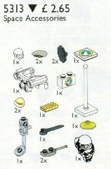 LEGO Service Packs 5313 Town / Space Accessories