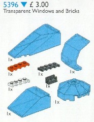 LEGO Service Packs 5396 Transparent Windows and Bricks