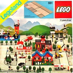 LEGO Town 551 Road Plates, Junction