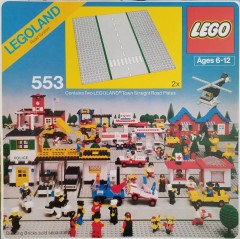 LEGO Town 553 Road Plates, Straight