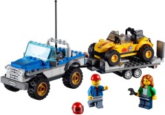 LEGO City 60082 Dune Buggy Trailer