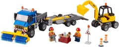 LEGO City 60152 Sweeper & Excavator