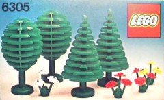 LEGO Town 6305 Trees and Flowers