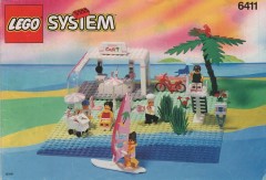 LEGO Town 6411 Sand Dollar Café