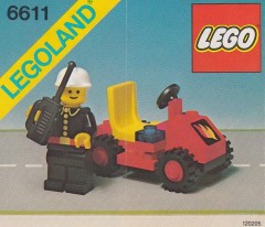 LEGO Town 6611 Fire Chief's Car